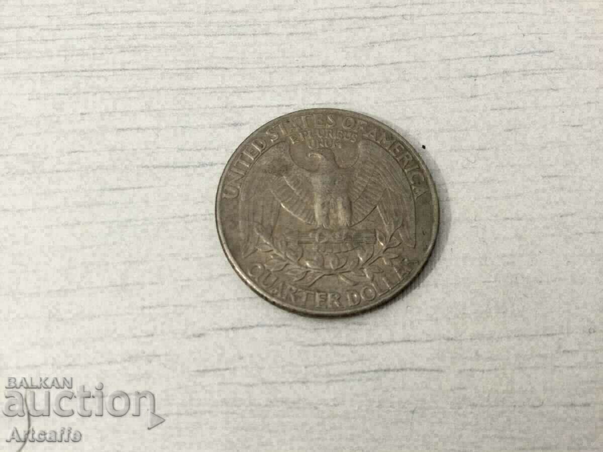 Delivery of 1991 D Quarter Dollar