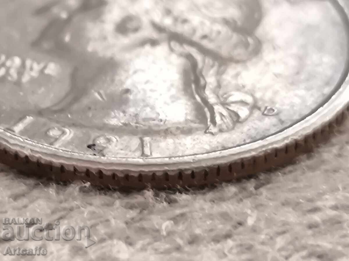 1991 D Quarter Dollar - 5