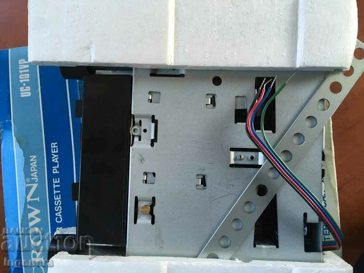 Delivery of RADIO RADIO CASSETTE FOR CARS "CROWN" NEW Delivery of RADIO RADIO CASSETTE FOR CARS "CROWN" NEW