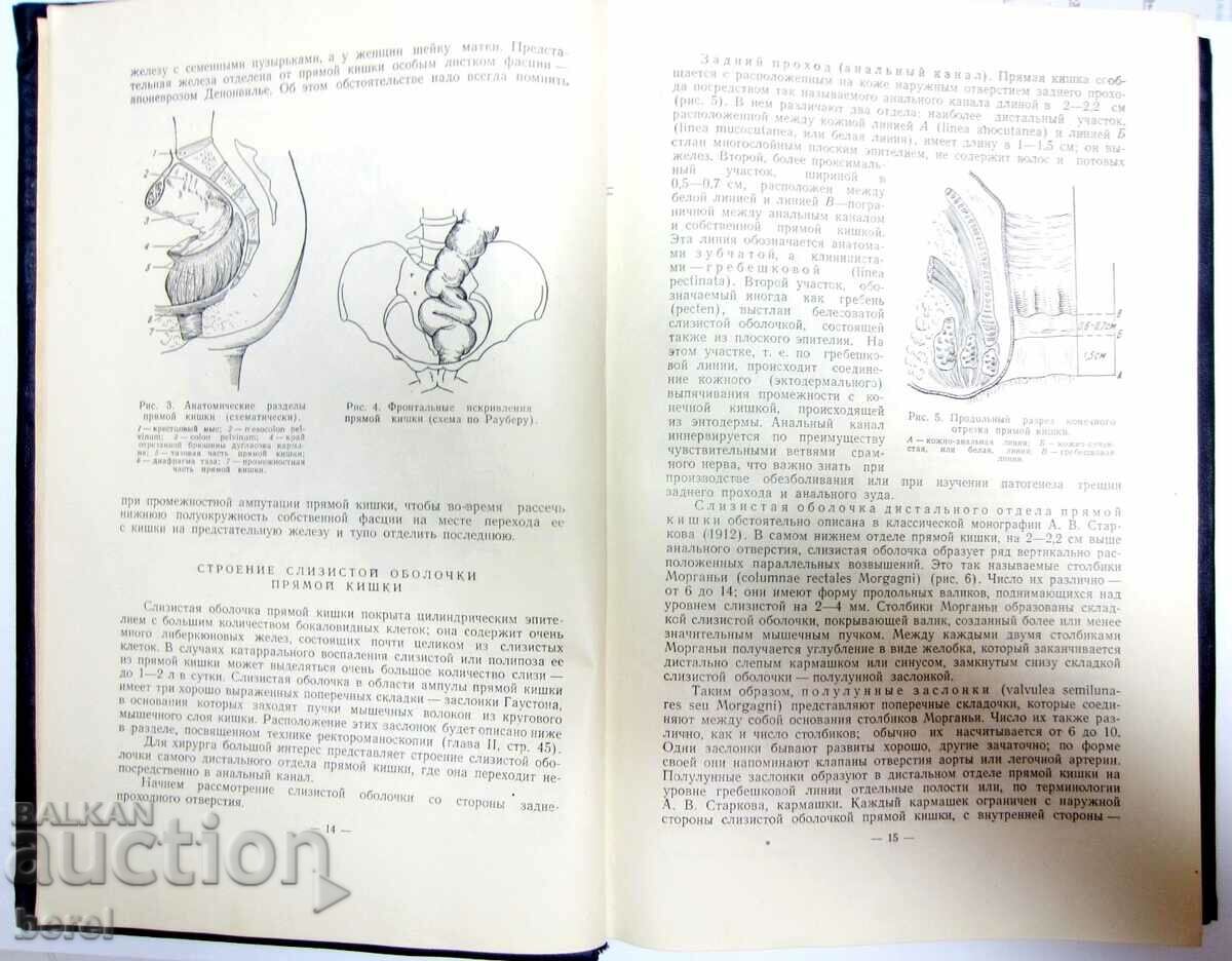 SURGERY-RECTAL SURGERY-MEDICINE-RUSSIAN-1956 - 7 SURGERY-RECTAL SURGERY-MEDICINE-RUSSIAN-1956 - 7