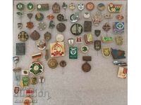 Badge collection. APK. TKZS. AGRICULTURAL