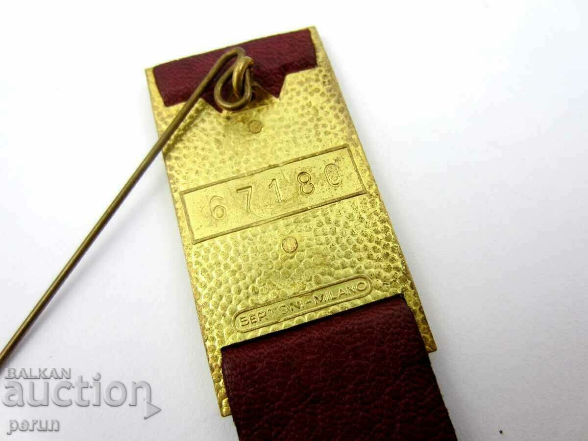 Delivery of Milan-Italy-Sample Fair -Visitor Badge-Numbered Delivery of Milan-Italy-Sample Fair -Visitor Badge-Numbered