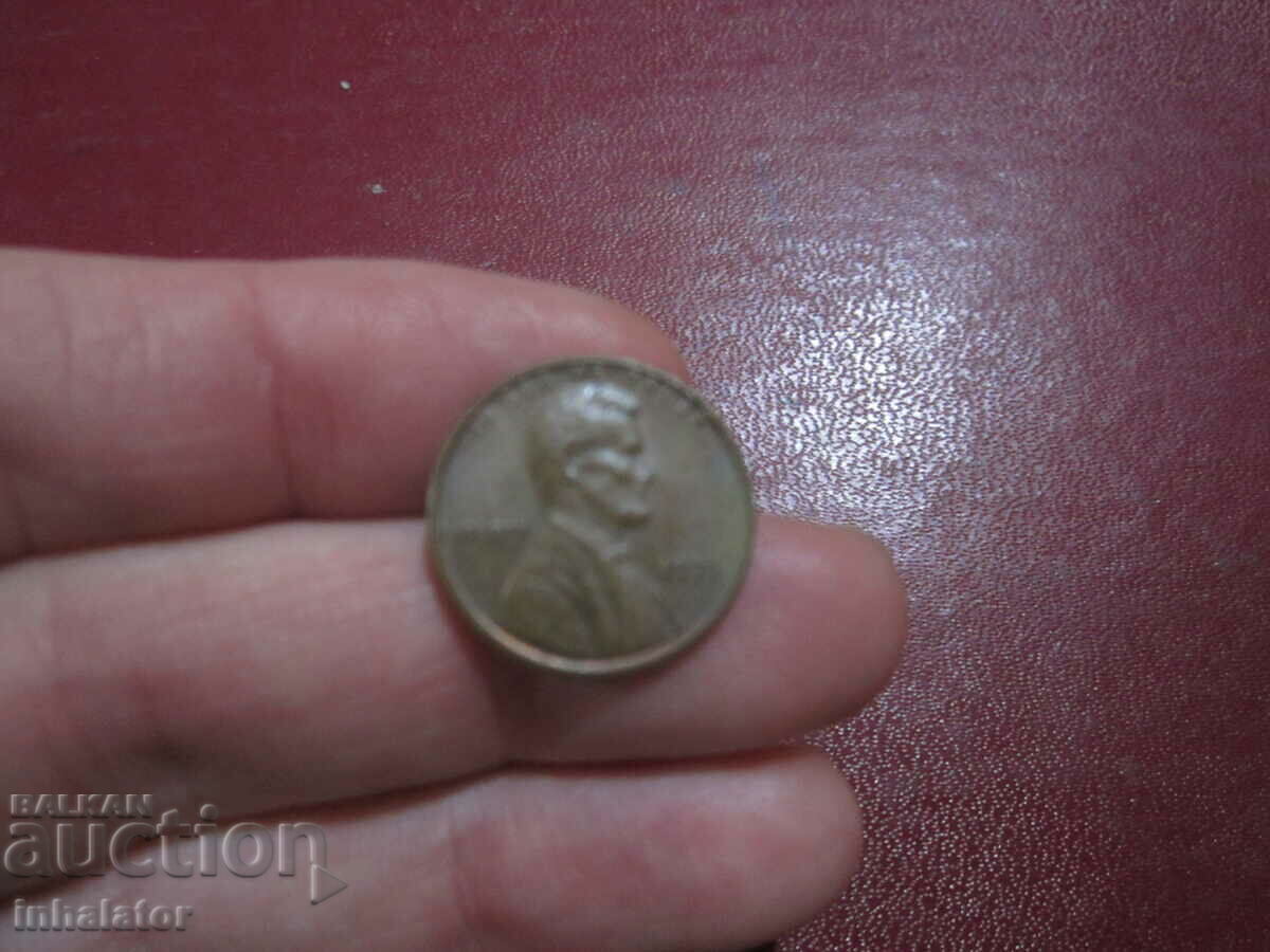 1971 год 1 цент САЩ