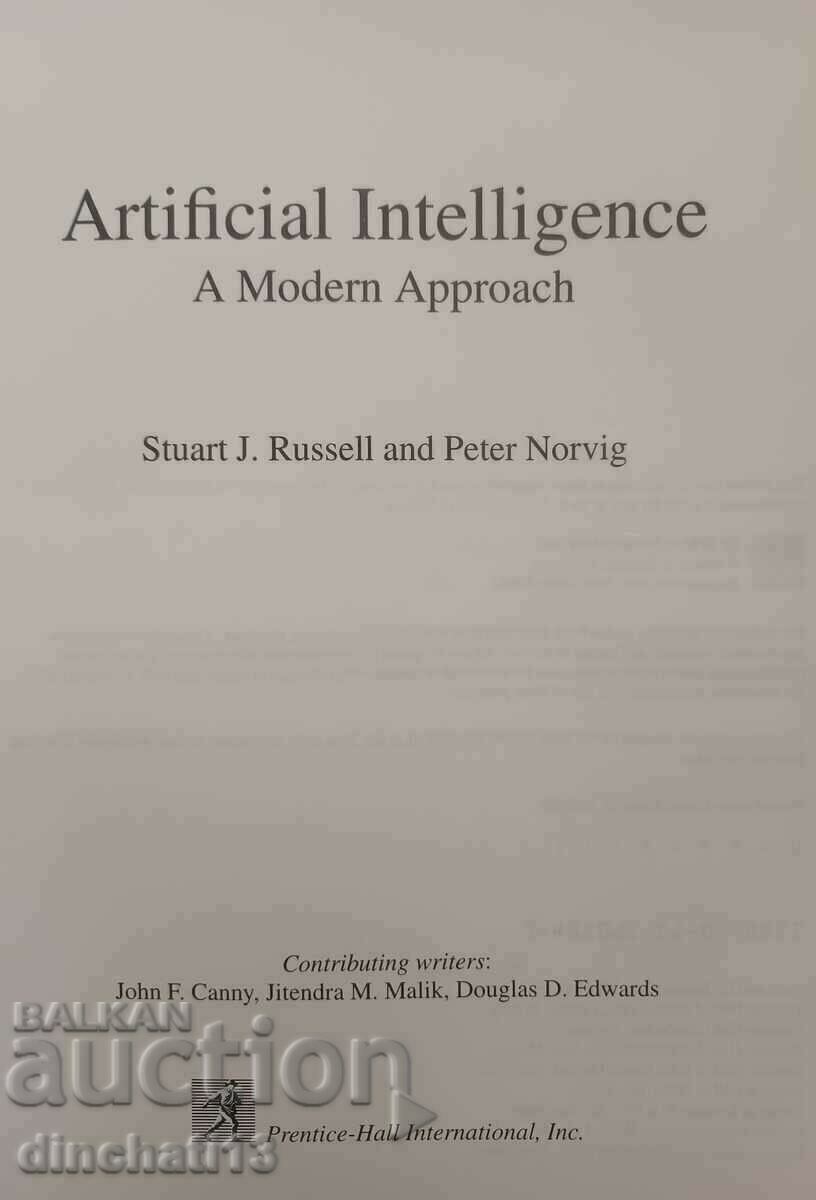 Τεχνητή Νοημοσύνη: Μια Σύγχρονη Προσέγγιση με τιμή 32.00 BGN | € 16.36 Τεχνητή Νοημοσύνη: Μια Σύγχρονη Προσέγγιση με τιμή 32.00 BGN | € 16.36