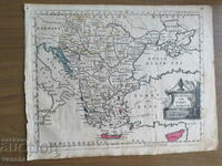 1785 - Harta Turciei - Bulgaria = original +