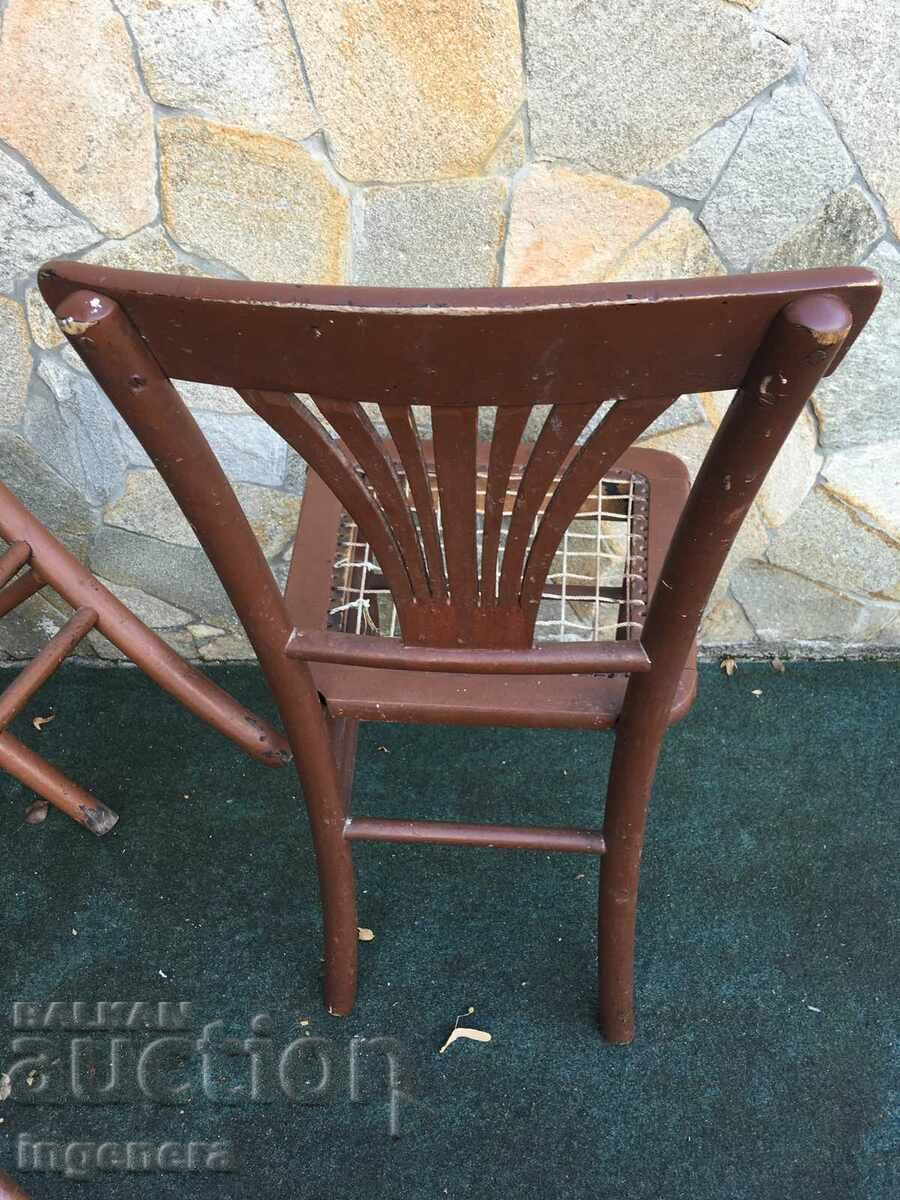 Licitație SCAUN Fotoliu RETRO LEMN DIN ROYAL TIMES-3 BUC