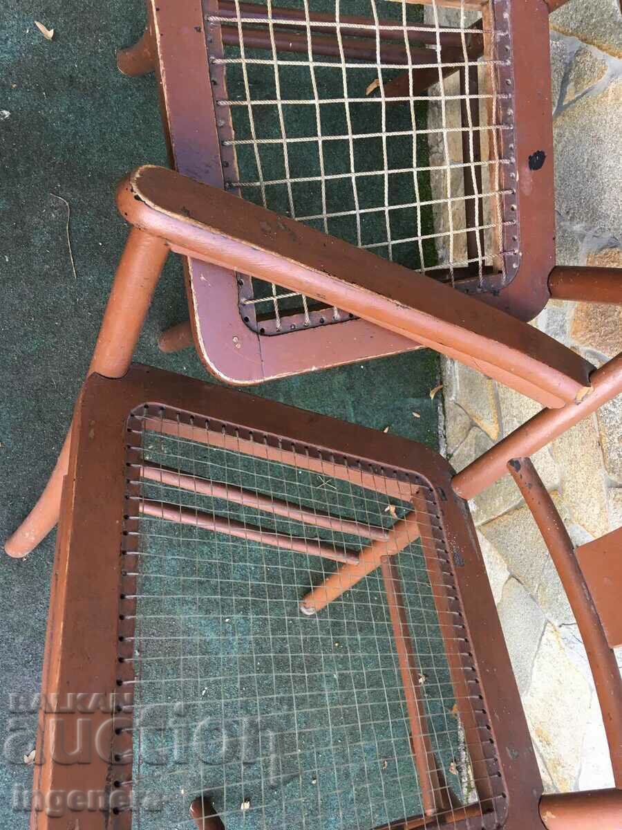 Livrarea SCAUN Fotoliu RETRO LEMN DIN ROYAL TIMES-3 BUC