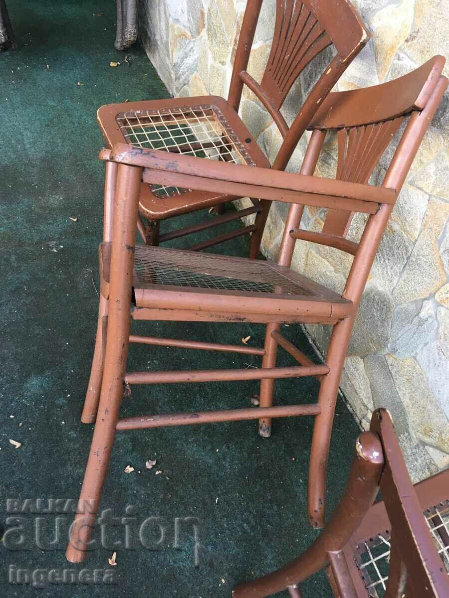 SCAUN Fotoliu RETRO LEMN DIN ROYAL TIMES-3 BUC - 5