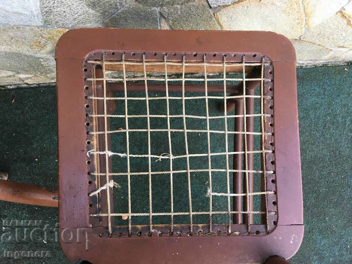 SCAUN Fotoliu RETRO LEMN DIN ROYAL TIMES-3 BUC - 6