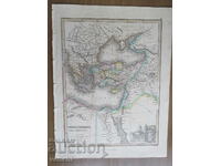 1819 - Harta Imperiului Roman - Est - Original +