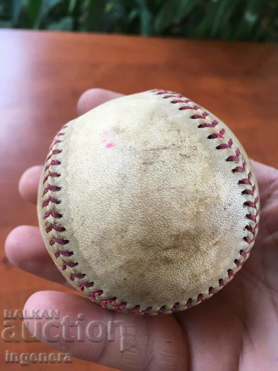 LEATHER BASEBALL with price 5.00 BGN | € 2.56 LEATHER BASEBALL with price 5.00 BGN | € 2.56