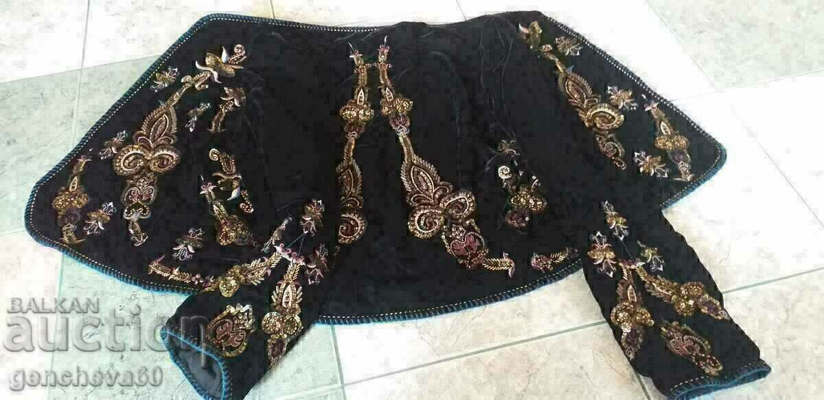 Vesta cu broderie bogată, mărgele, paiete - 7 Vesta cu broderie bogată, mărgele, paiete - 7