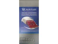 Κουτί κερμάτων από PVC Elite Plast - για 24 νομίσματα έως 42 mm
