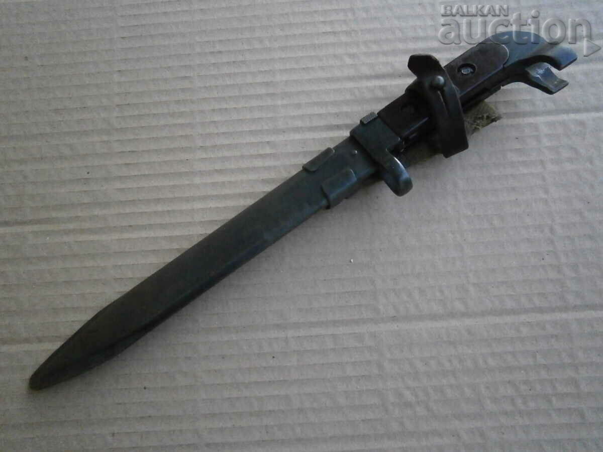 Junghi pentru AK 47 Kalashnikov cuțit tip baionetă cu lamă timpurie