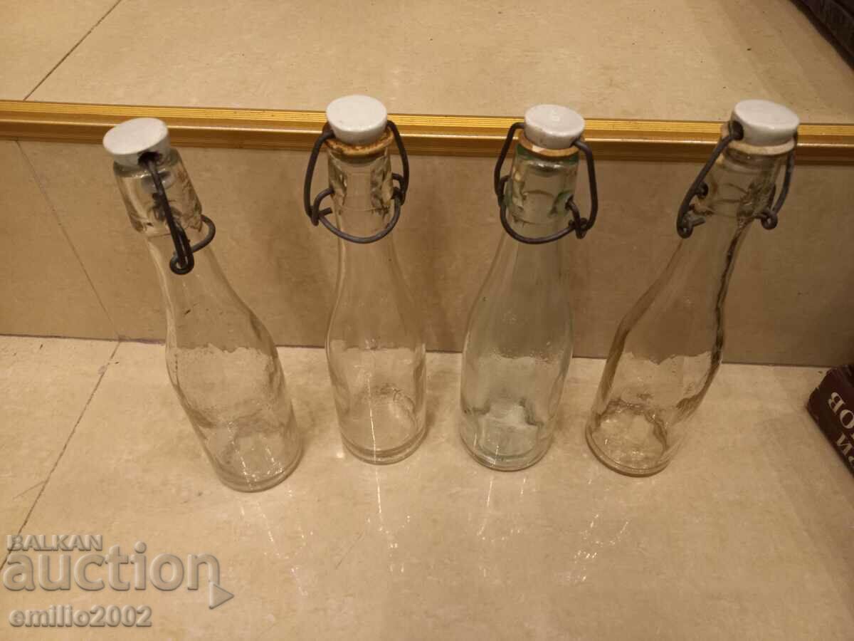 Old lemonade bottles with price 14.00 BGN | € 7.16 Old lemonade bottles with price 14.00 BGN | € 7.16