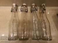 Old lemonade bottles