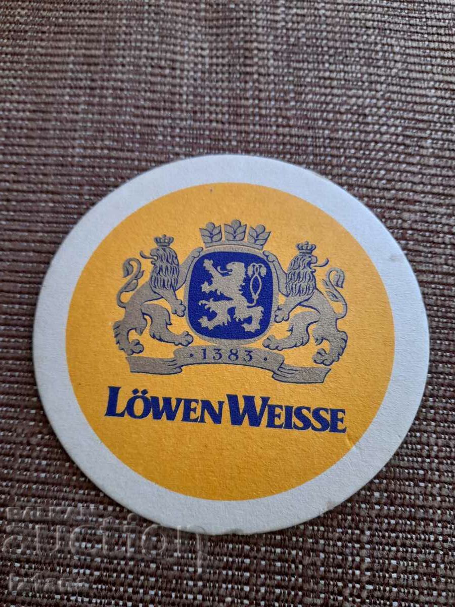 Lowen Weisse coaster