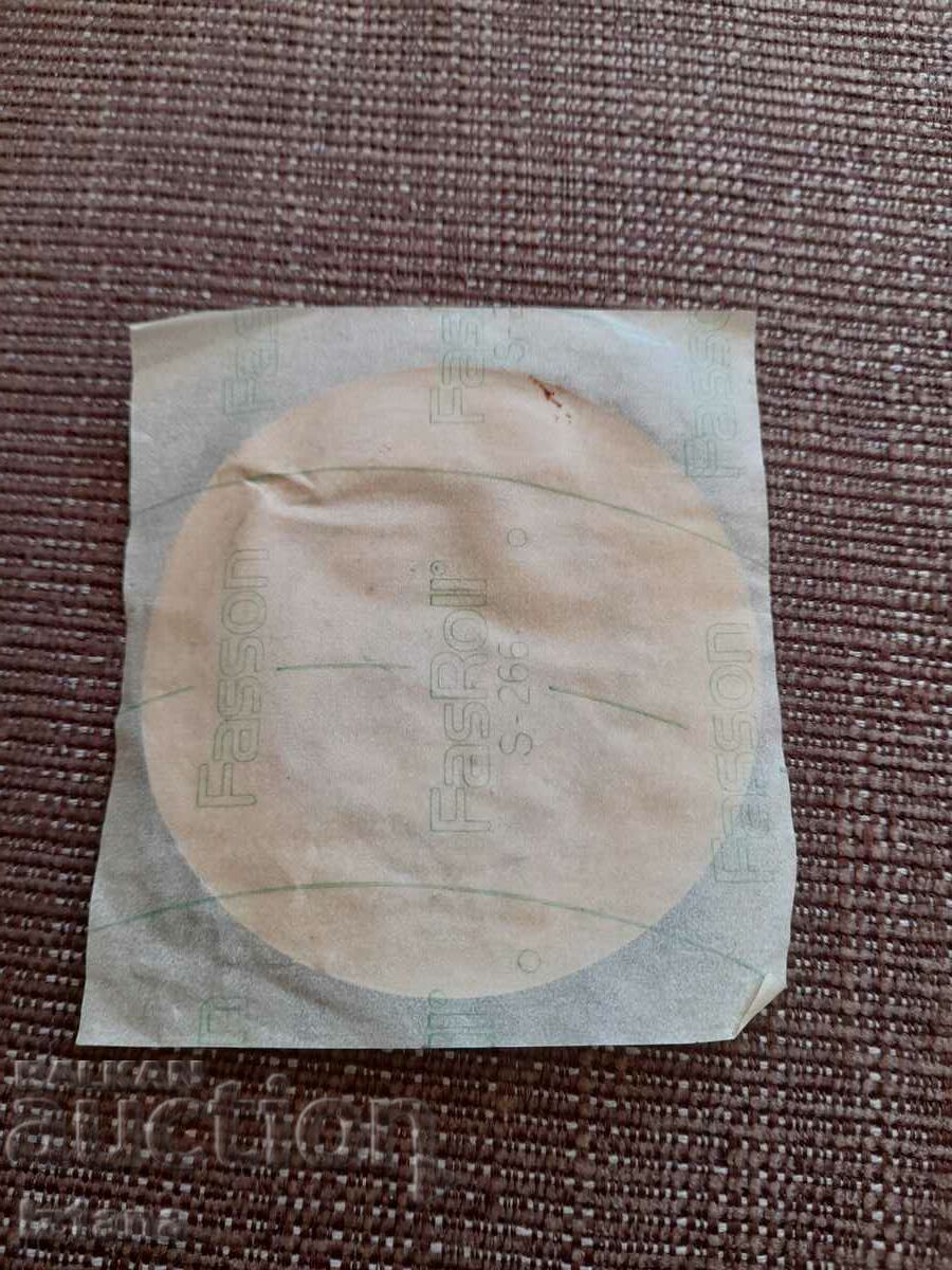 Auction Old sticker Slavia Auction Old sticker Slavia