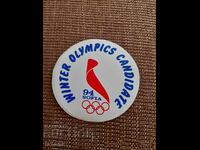 Αυτοκόλλητο υποψήφια Χειμερινοί Ολυμπιακοί Αγώνες Σόφια 1994