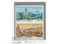 1977. San Marino. Orașe din lume - București.