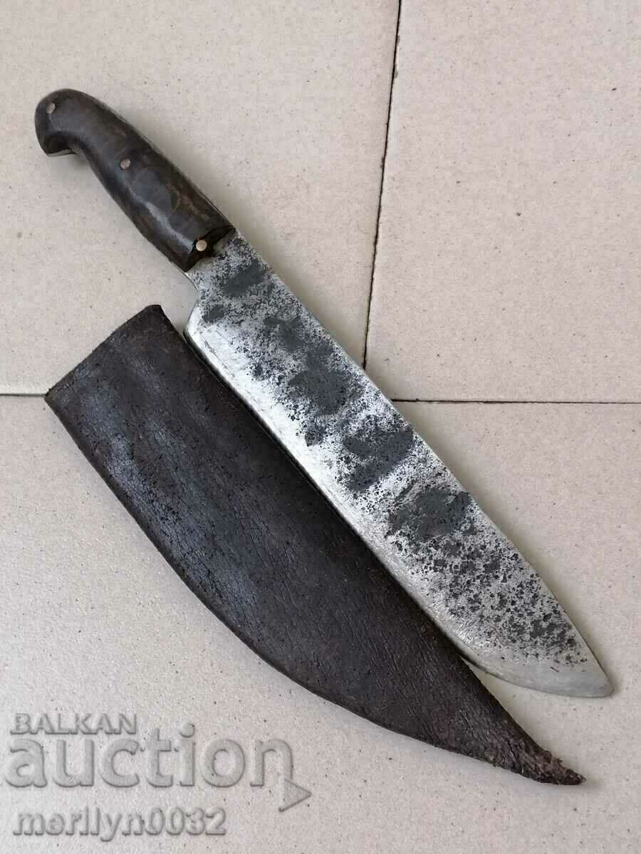 Hand-forged knife with chereni kaniya karakulak shepherd's blade with price 169.00 BGN | € 86.41