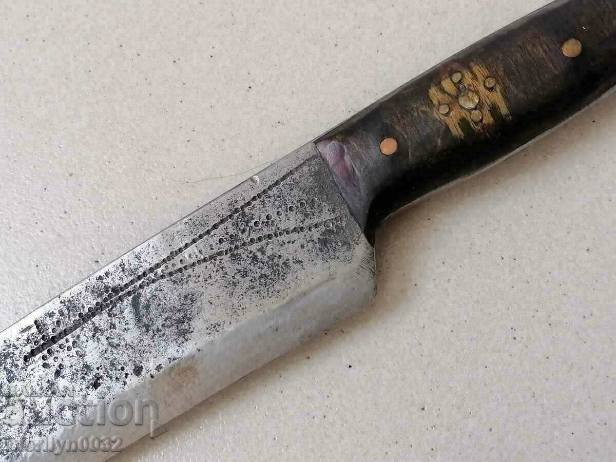 Delivery of Hand-forged knife with chereni kaniya karakulak shepherd's blade