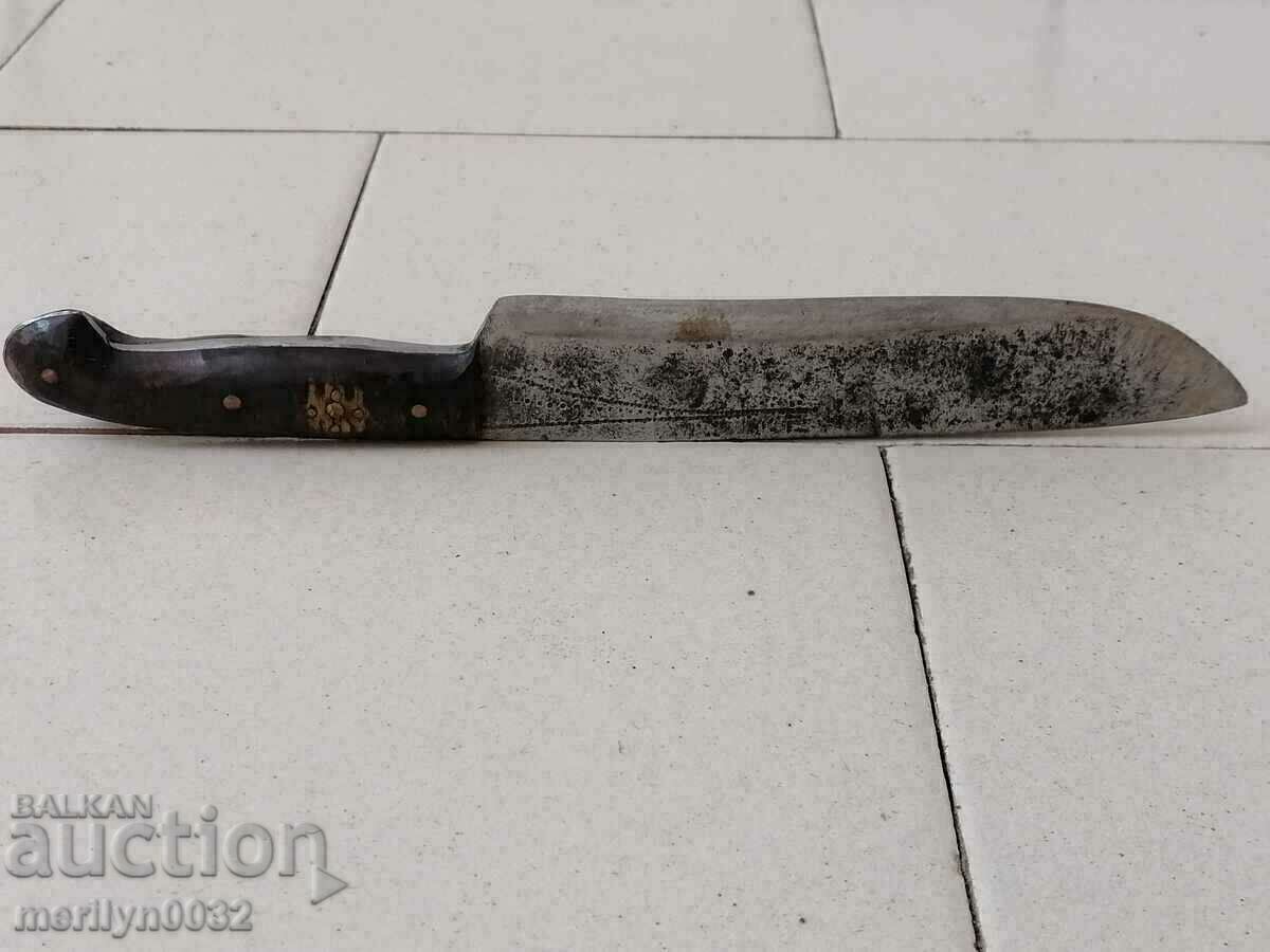 Hand-forged knife with chereni kaniya karakulak shepherd's blade - 5