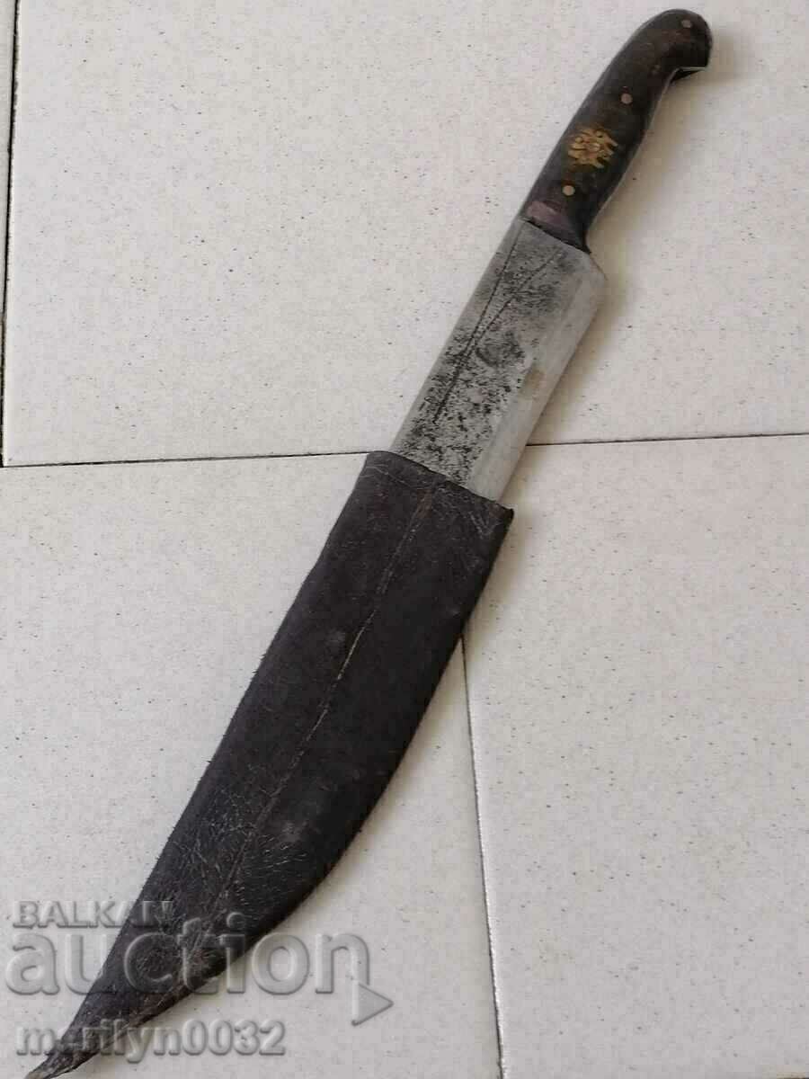 Hand-forged knife with chereni kaniya karakulak shepherd's blade - 6