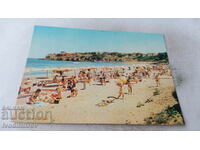 Καρτ ποστάλ Sozopol Central Beach 1988