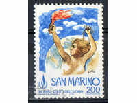 1978. San Marino. 30th Declaration on Human Rights.