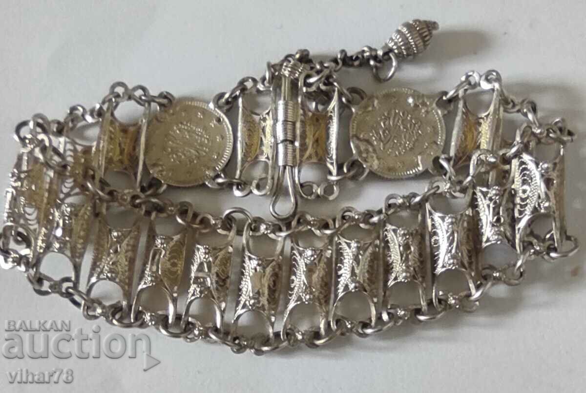 silver bracelet with price 199.99 BGN | € 102.25