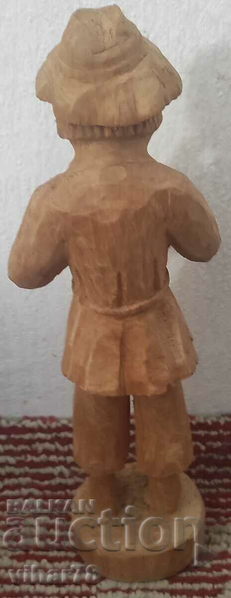 Auction  OLD WOODEN FIGURE