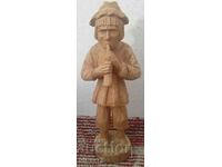 OLD WOODEN FIGURE