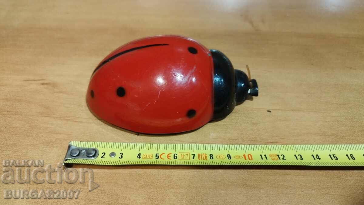 Old toy, ladybug, USSR