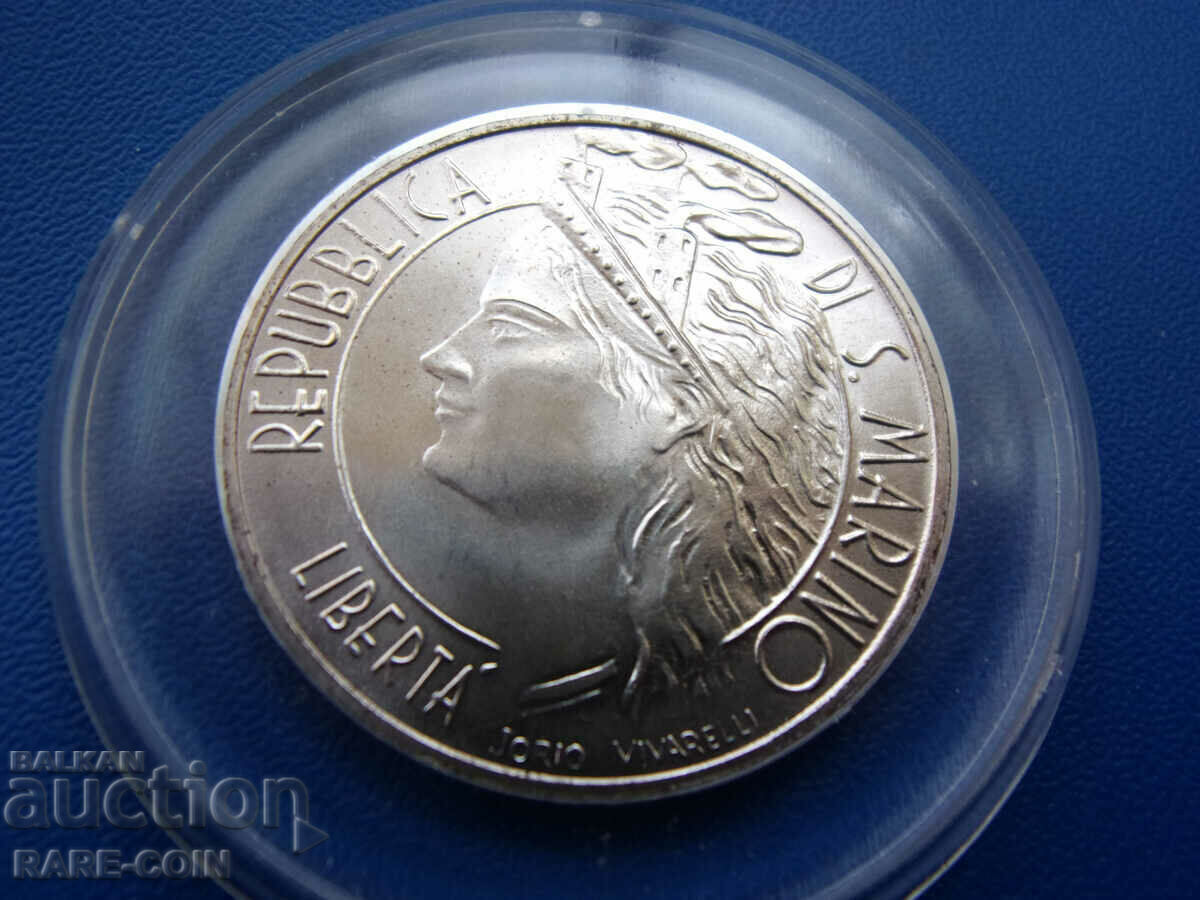 RS(48) San Marino 1000 Lire 1986 UNC Rare με τιμή € 25.56 | 49.99 BGN