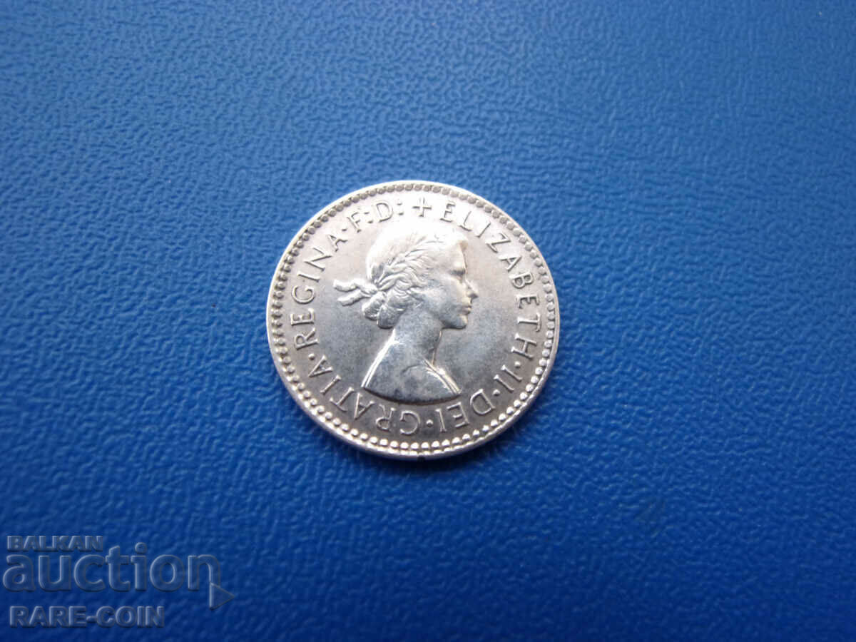 RS(48) Australia-3 Pence 1959 UNC Σπάνιο με τιμή € 5.11 | 9.99 BGN