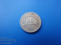 RS(48)  Британски Хондурас  10 центa 1965  Rare