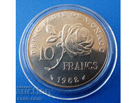 RS(48) Monaco 10 franci 1982 UNC Rare