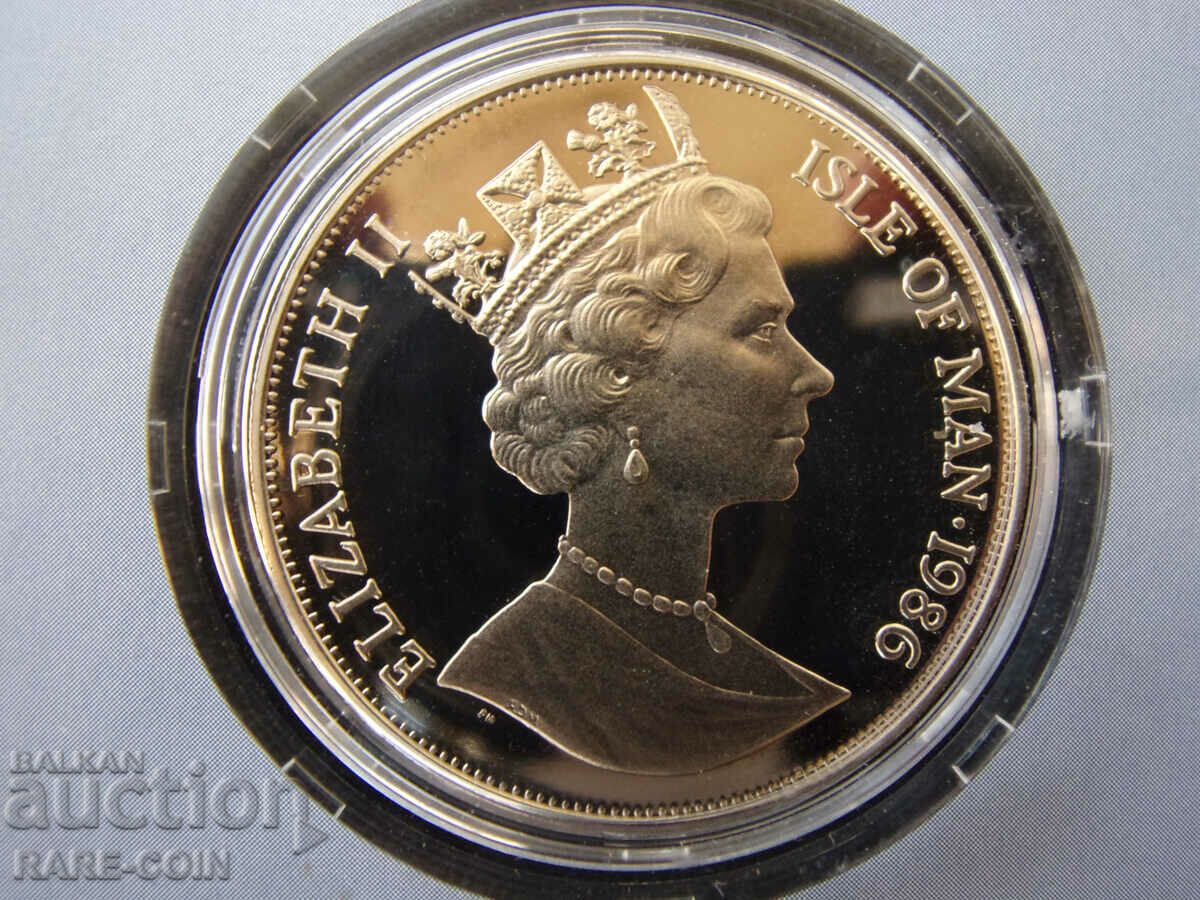 RS(48) Isle of Man 1 Krone 1986 UNC ΑΠΟΔΕΙΞΗ Σπάνιο με τιμή € 17.90 | 35.01 BGN