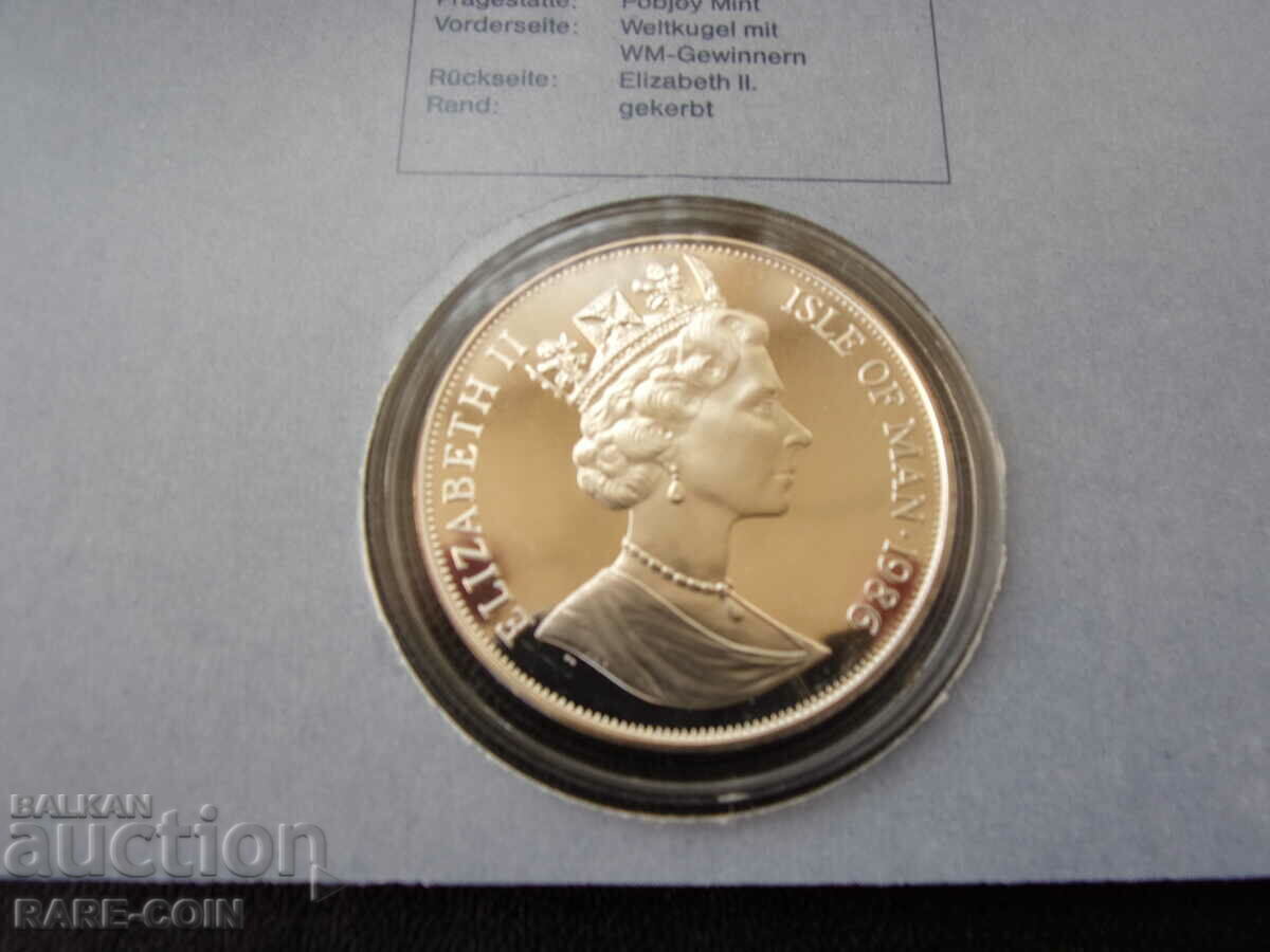 RS(48) Isle of Man 1 Krone 1986 UNC ΑΠΟΔΕΙΞΗ Σπάνιο με τιμή € 17.90 | 35.01 BGN
