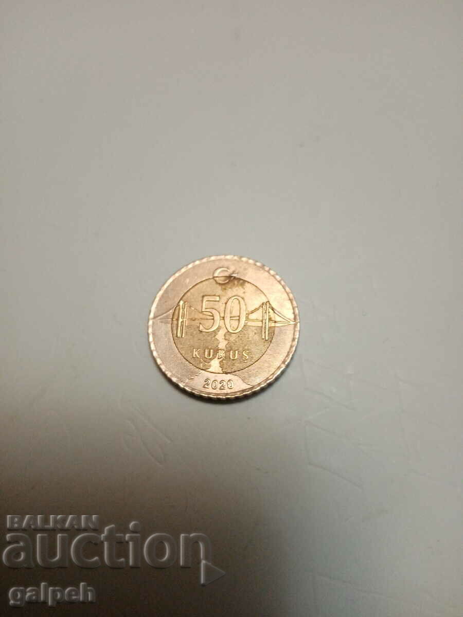 TURKEY - 2020 - 1 liter and 50 kuruş - 2 BGN - 5