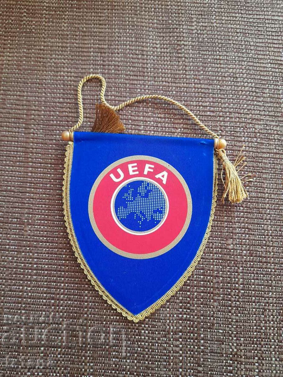 Auction Old UEFA flag Auction Old UEFA flag
