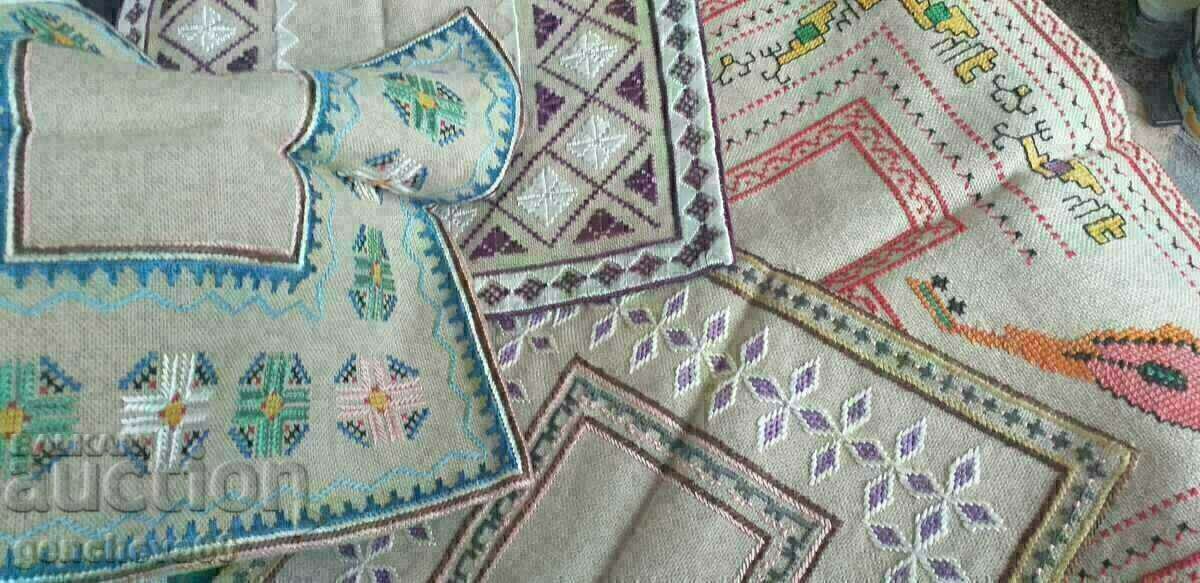 Beautiful plaids Bulgarian hand embroidery - 7 Beautiful plaids Bulgarian hand embroidery - 7