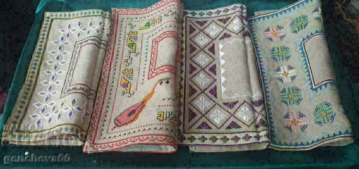 Beautiful plaids Bulgarian hand embroidery Beautiful plaids Bulgarian hand embroidery