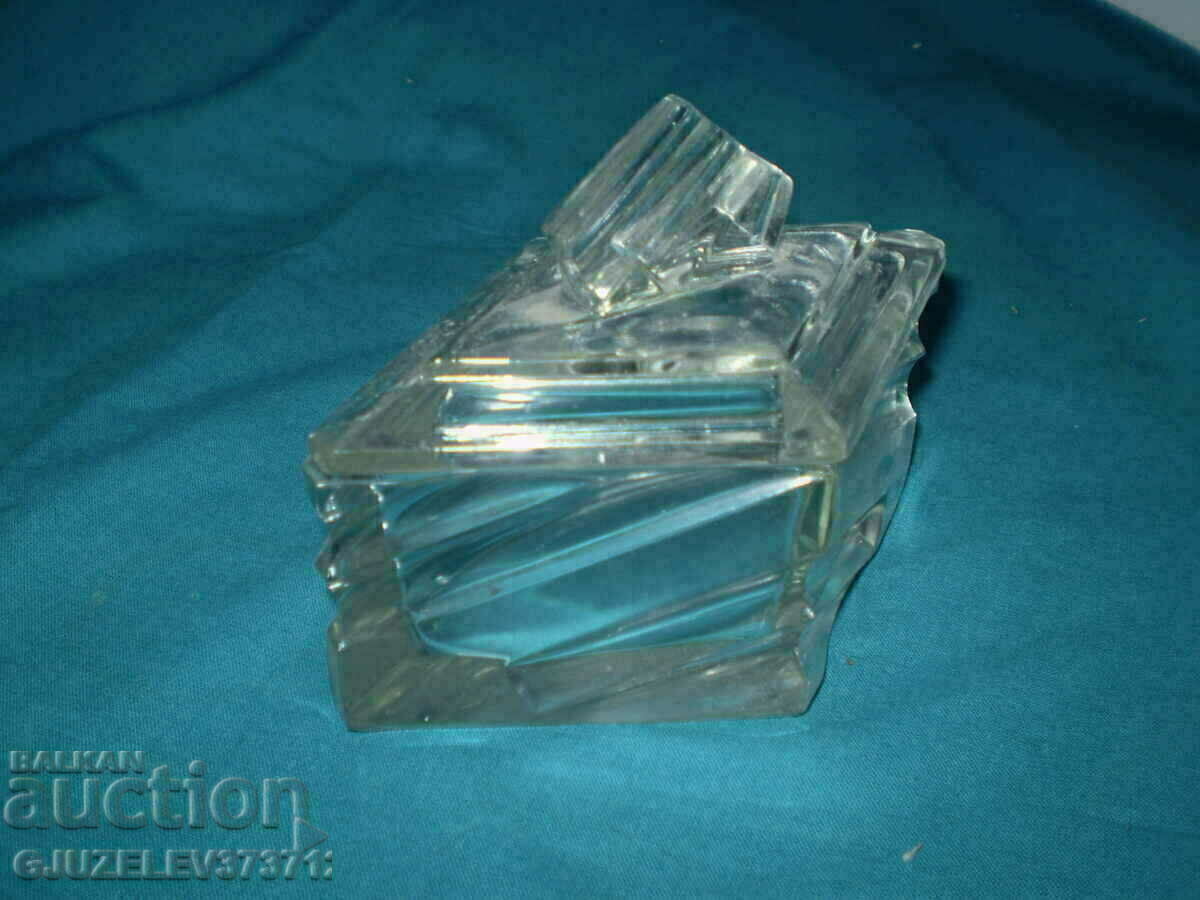 Vintage κρυστάλλινη κοσμηματοθήκη - 6