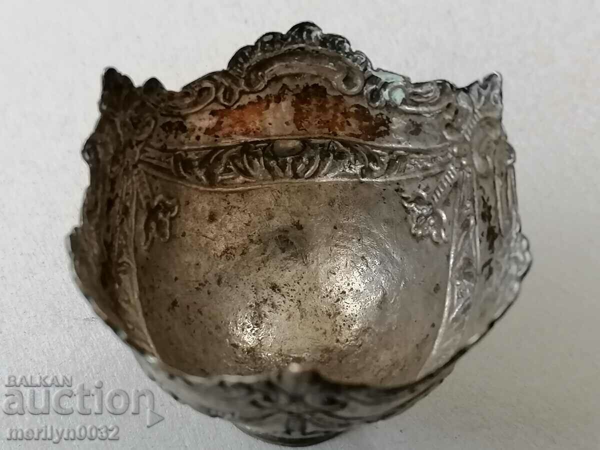 Δημοπρασία Αναγεννησιακό ασημένιο δοχείο πασχαλινών αυγών, ασημένιο κύπελλο Δημοπρασία Αναγεννησιακό ασημένιο δοχείο πασχαλινών αυγών, ασημένιο κύπελλο