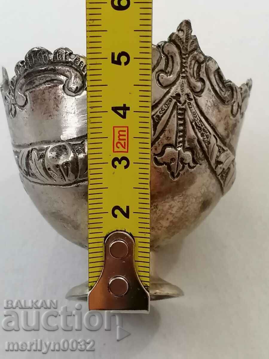 Παράδοση Αναγεννησιακό ασημένιο δοχείο πασχαλινών αυγών, ασημένιο κύπελλο Παράδοση Αναγεννησιακό ασημένιο δοχείο πασχαλινών αυγών, ασημένιο κύπελλο