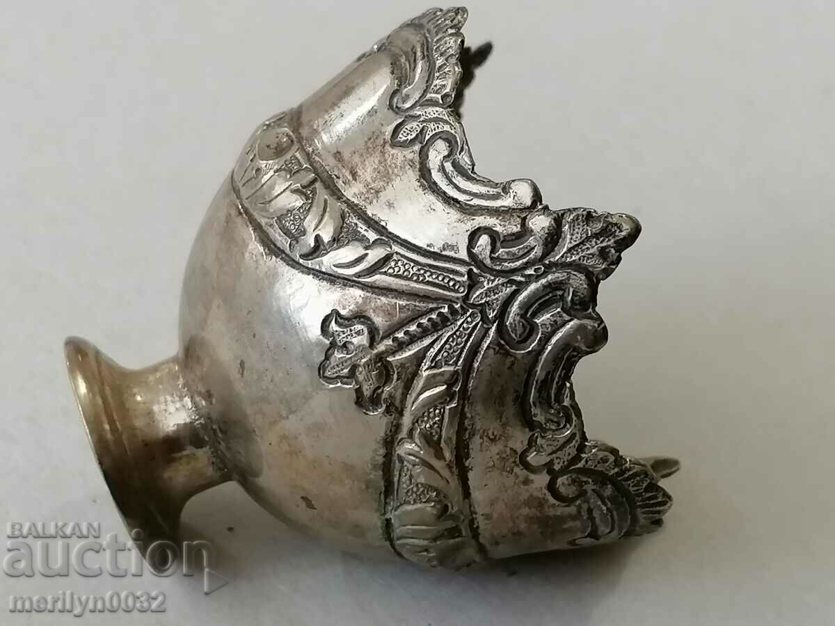 Αναγεννησιακό ασημένιο δοχείο πασχαλινών αυγών, ασημένιο κύπελλο - 5 Αναγεννησιακό ασημένιο δοχείο πασχαλινών αυγών, ασημένιο κύπελλο - 5