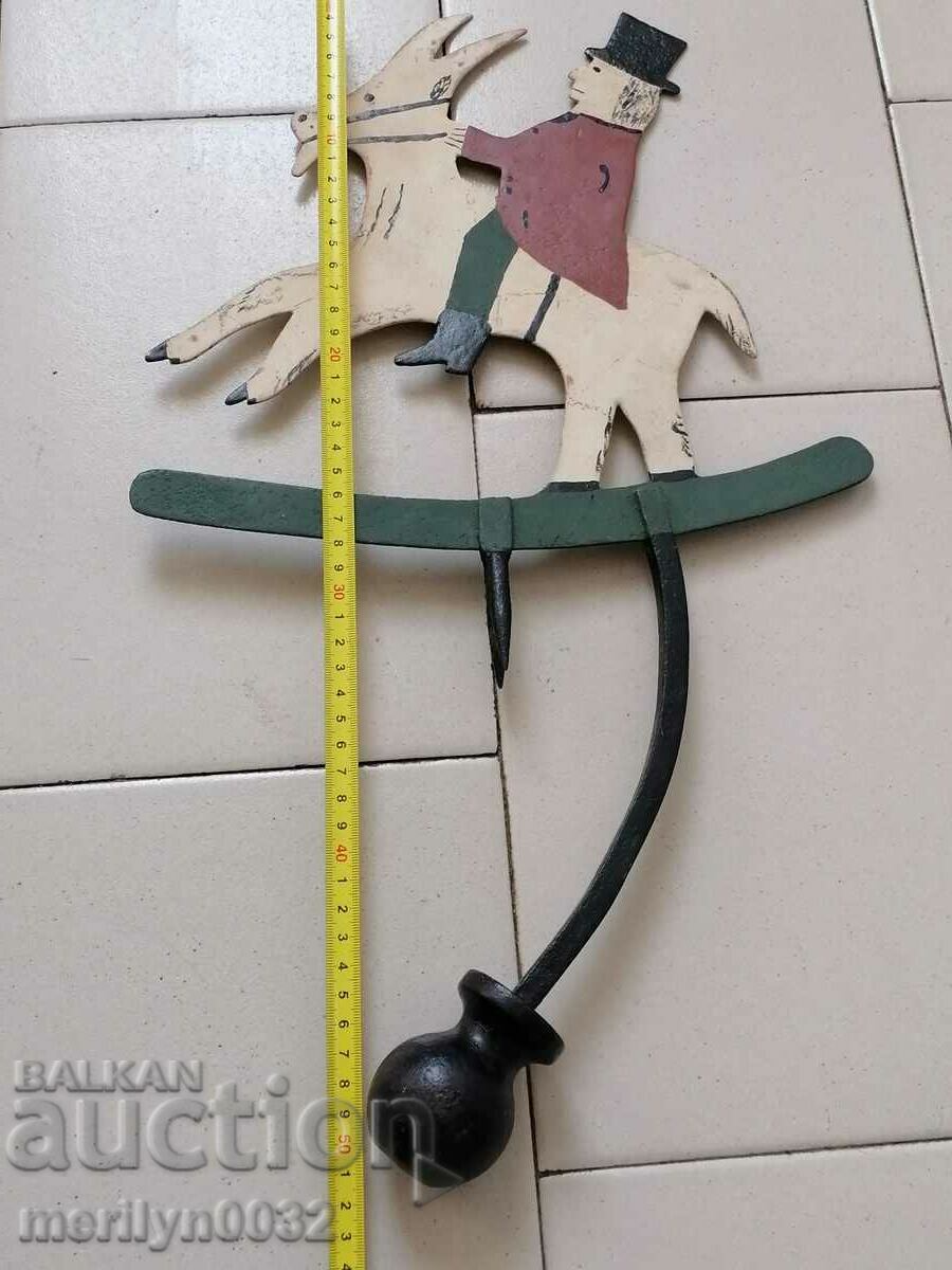 Fairground Toy Silly Hans Old Primitive Σκοπευτήριο - 5