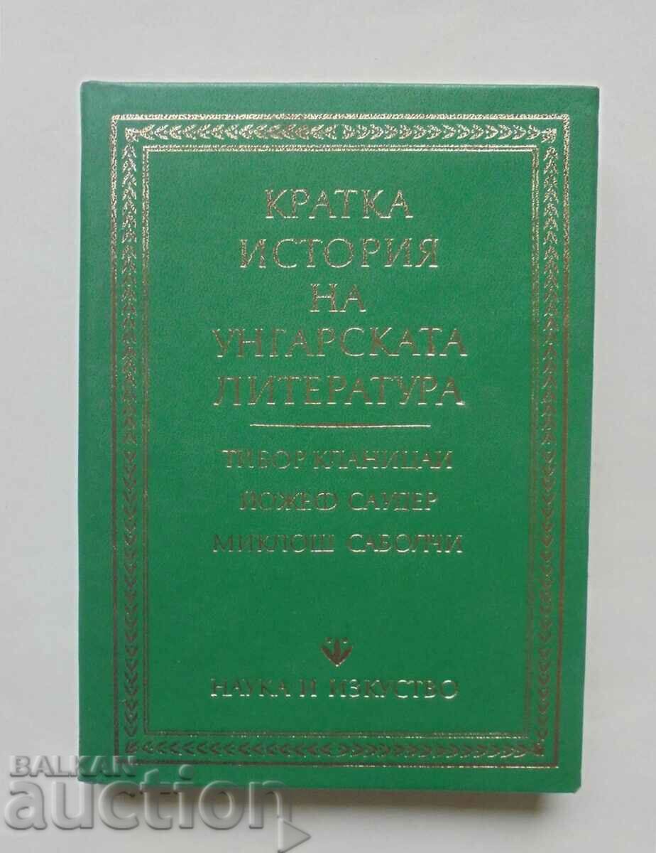 O scurtă istorie a literaturii maghiare Tibor Kannitsi 1975